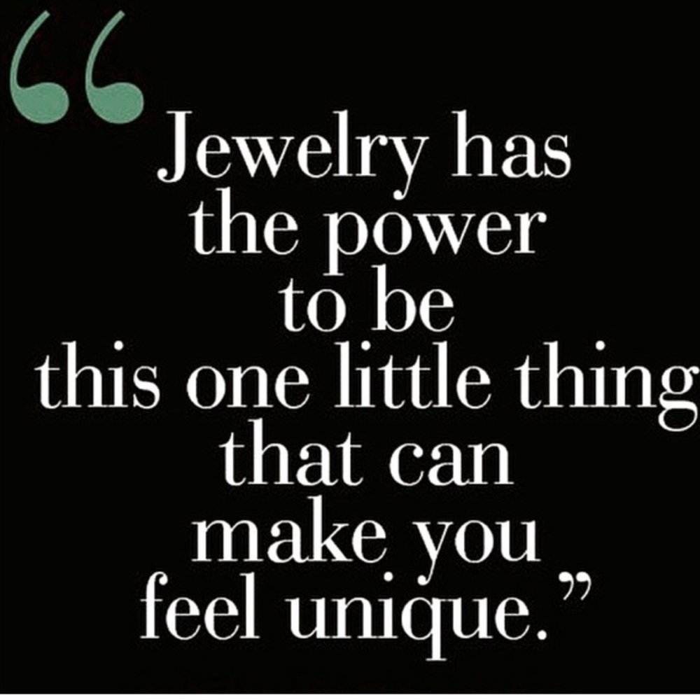 Inspirational Jewelry Quote Art